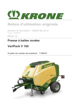 Krone BA VariPack V 165 (RP201-10) Mode d'emploi