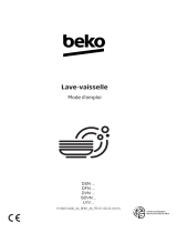 Beko Lave-vaisselle BDF13V70W-13 couverts-60cm Mode d'emploi