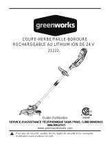 Greenworks 21222 Le manuel du propriétaire