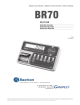 Baxtran BR70 Manuel utilisateur
