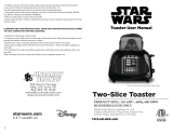 Star Wars TSTE-EM-SRW-VAD Two Slice Toaster Manuel utilisateur