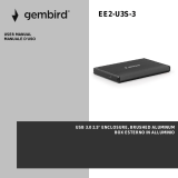 Gembird EE2-U3S-3-GL Le manuel du propriétaire