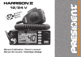 PRESIDENT HARRISON II 12/24 V ASC Multi-Norm CB-Radio Le manuel du propriétaire