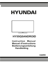 Hyundai HY55Q5ANDROID Android QLED Smart TV Manuel utilisateur