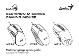 Genius M700 SCORPION M Series Gaming Mouse Mode d'emploi