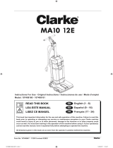 Clarke 107408160 MA10 Upright Scrubber Guide d'installation