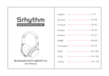 Srhythm NiceComfort NC25 Pro Headphone Manuel utilisateur