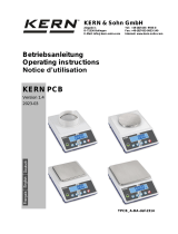 KERN TPCB 3600-2-A Mode d'emploi