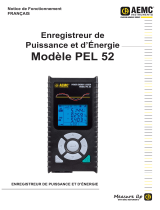 AEMC Modèle PEL 52 Manuel utilisateur