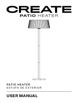 Create Infrared Patio and Garden Heater Manuel utilisateur