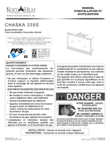 Kozyheat Chaska 335S Le manuel du propriétaire