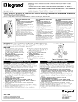 Pass and Seymour TR20HUSBAC6W Guide d'installation