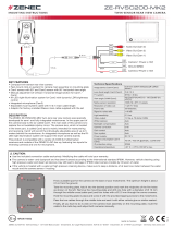 ZENEC ZE-RVSC200-MK2 Twin Sensor Rear View Camera Mode d'emploi