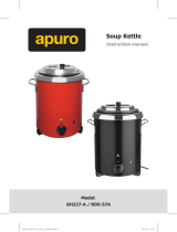 APURO GH227-A Soup Kettle Manuel utilisateur
