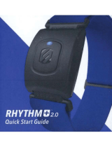 Scosche 142RHY20GR Rhythm+ 2.0 Waterproof Armband Heart Rate Monitor Mode d'emploi