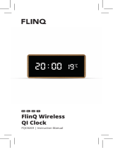 FlinQ FQC8269 Wireless QI Clock Manuel utilisateur