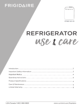 Frigidaire EFMIS183-SS Refrigerator Manuel utilisateur