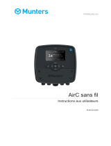 Munters AirC Wireless-UM-FR-202205 Le manuel du propriétaire