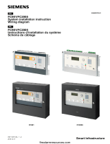 Siemens FC901 Addressable Fire Alarm Control Panel System Manuel utilisateur