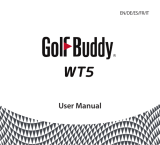 Golf Buddy WT5 Manuel utilisateur
