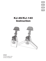 TORMEK KJ-45 Centering Knife Jig Manuel utilisateur