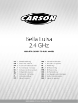 Carson 500108055 Bella Luisa 2.4G 100 Percent RTR Remote Control Motorboat Manuel utilisateur