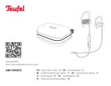 Teufel AIRY Sports Bluetooth Headphones Professional In-Ear Sports Headphones Mode d'emploi
