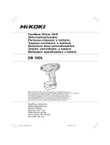 Hikoki DB10DL Le manuel du propriétaire
