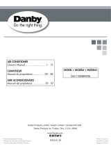 Danby DAC120EB8WDB Window Air Conditioner Le manuel du propriétaire