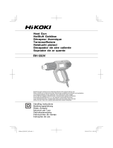 Hikoki RH 600T Manuel utilisateur