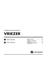 veripart 919559 VPVR186NFE Freezer Manuel utilisateur