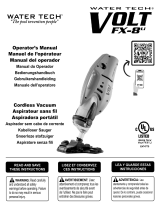 Water Tech COLT FX-8Li Cordless Vacuum Manuel utilisateur