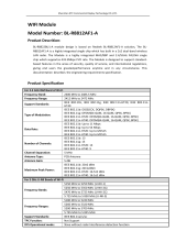 KTC BL-R8812AFI-A Wi-Fi Module Manuel utilisateur