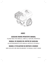 Simpson 420CC Gasoline Engine Manuel utilisateur
