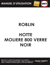 ROBLIN MOLIERE Kitchen Extractor Hood Guide d'installation