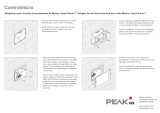 PEAK NX Adapter for the Flush-Mounted Box of the Merten Touch Panel 7 Mode d'emploi