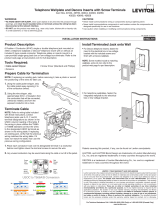 Leviton 40159-I Instruction Sheet