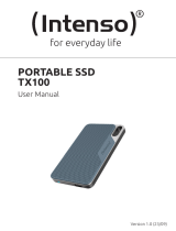 Intenso External SSD TX100 Le manuel du propriétaire