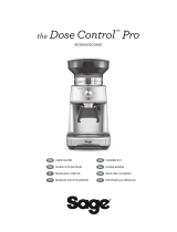 Sage BCG600 the Dose Control Pro Mode d'emploi