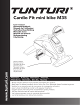 Tunturi Cardio Fit Mini Bike M35 Manuel utilisateur