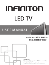 Infiniton INTV-40M510 Le manuel du propriétaire