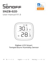 Sonoff SNZB-02D LCD Smart Temperature and Humidity Sensor Manuel utilisateur