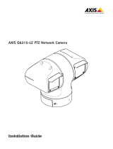 Axis Communications Q6215-LE PTZ Network Camera Guide d'installation
