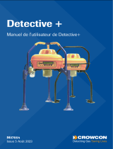 Crowcon Detective+ Manuel utilisateur