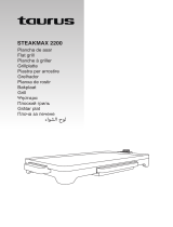 Taurus STEAKMAX 2200 Flat Grill Manuel utilisateur