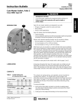 Electric Controller & Mfg. (EC&M)Master Switch - Class 9004 Type CM, Series 2