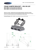 Hadar Lighting I-HDL106-07--IOM Crane Damper Bracket Guide d'installation