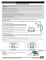 Security Lighting LNC2 Stock 12L and 18L Guide d'installation