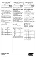 Hubbell Wiring Device-Kellems PD1987 Guide d'installation