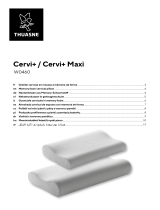 Thuasne Cervi+ Max morphology memory foam pillow Mode d'emploi